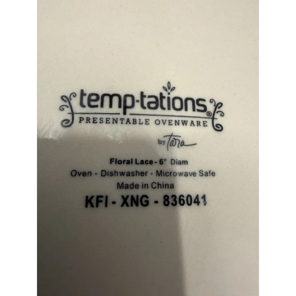 TEMPTATIONS temp rations